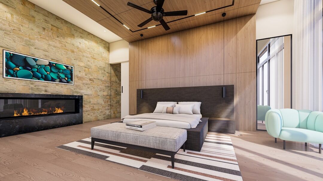 luxury bedroom interior